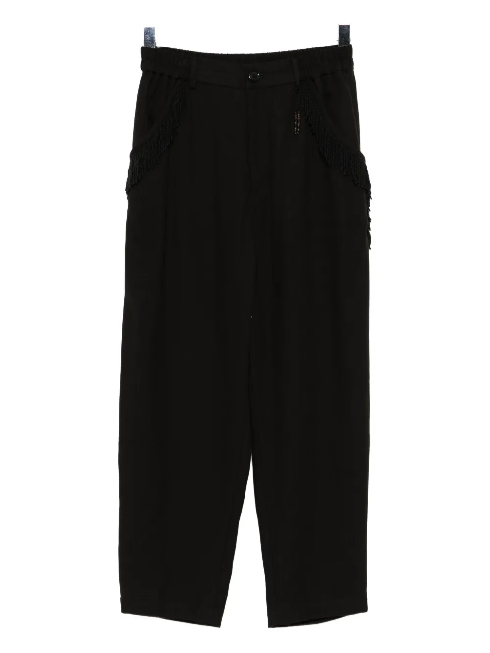 Undercover cotton tapered trousers | Black | Image 1