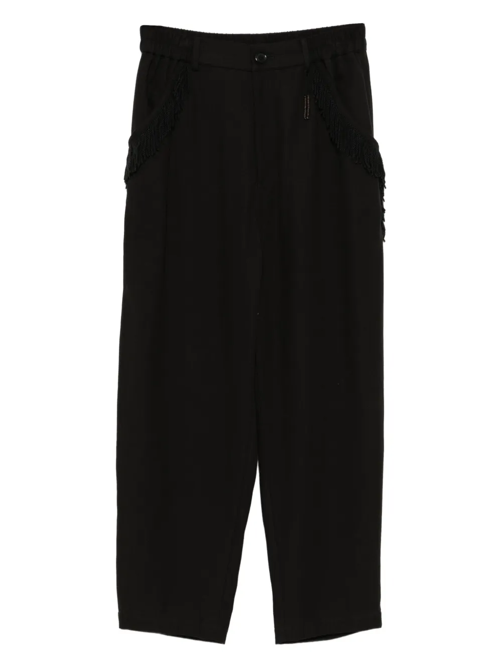 Undercover pantalones tapered de algodón | negro | Image 1