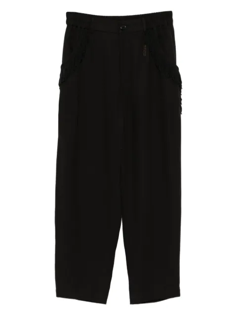 Undercover pantalones tapered de algodón