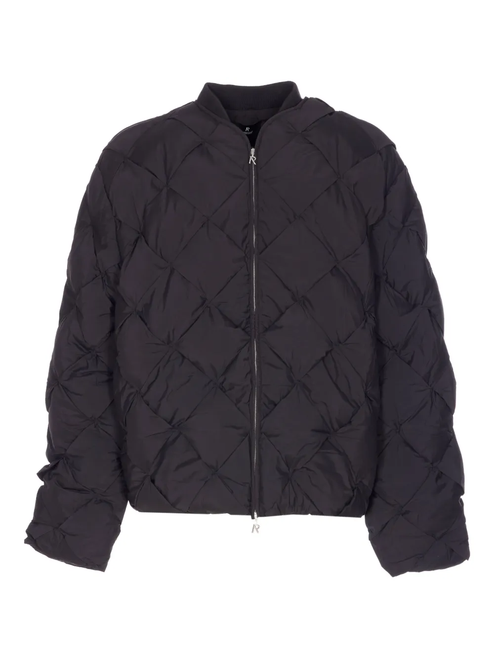Represent quilted bomber jacket | Black | Image 1
