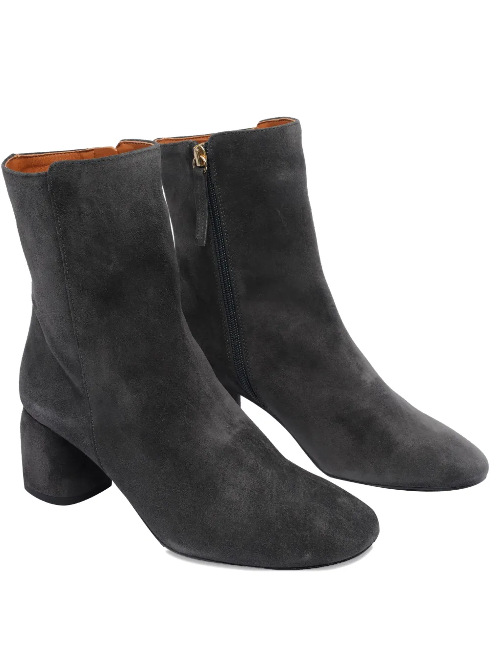 ANGEL ALARCON 60mm suede boots | Grey | Image 1