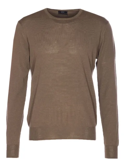Hosio long-sleeve crew-neck sweater