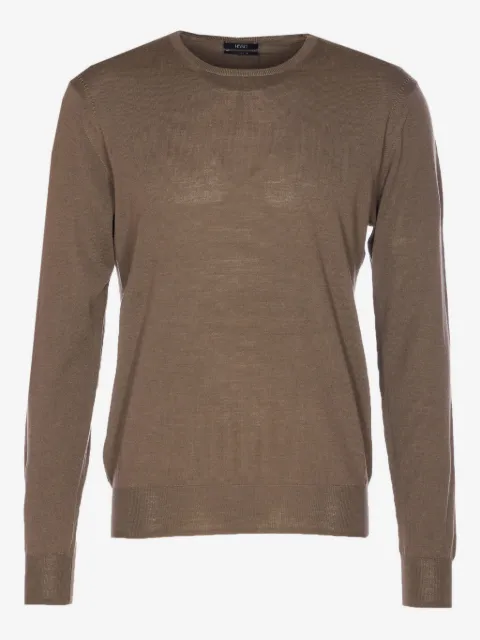 Hosio long-sleeve crew-neck sweater