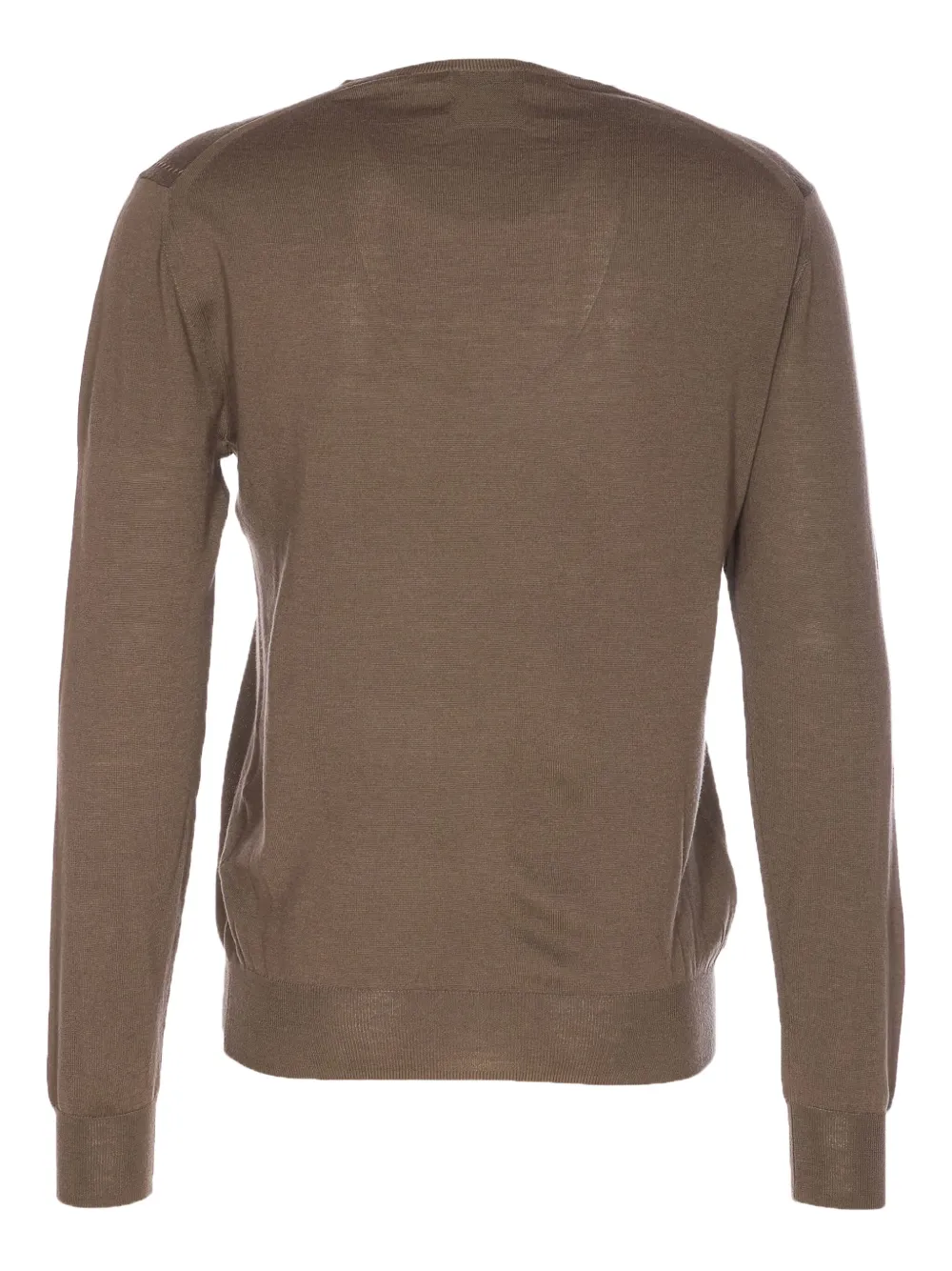 Hosio long-sleeve crew-neck sweater - Bruin