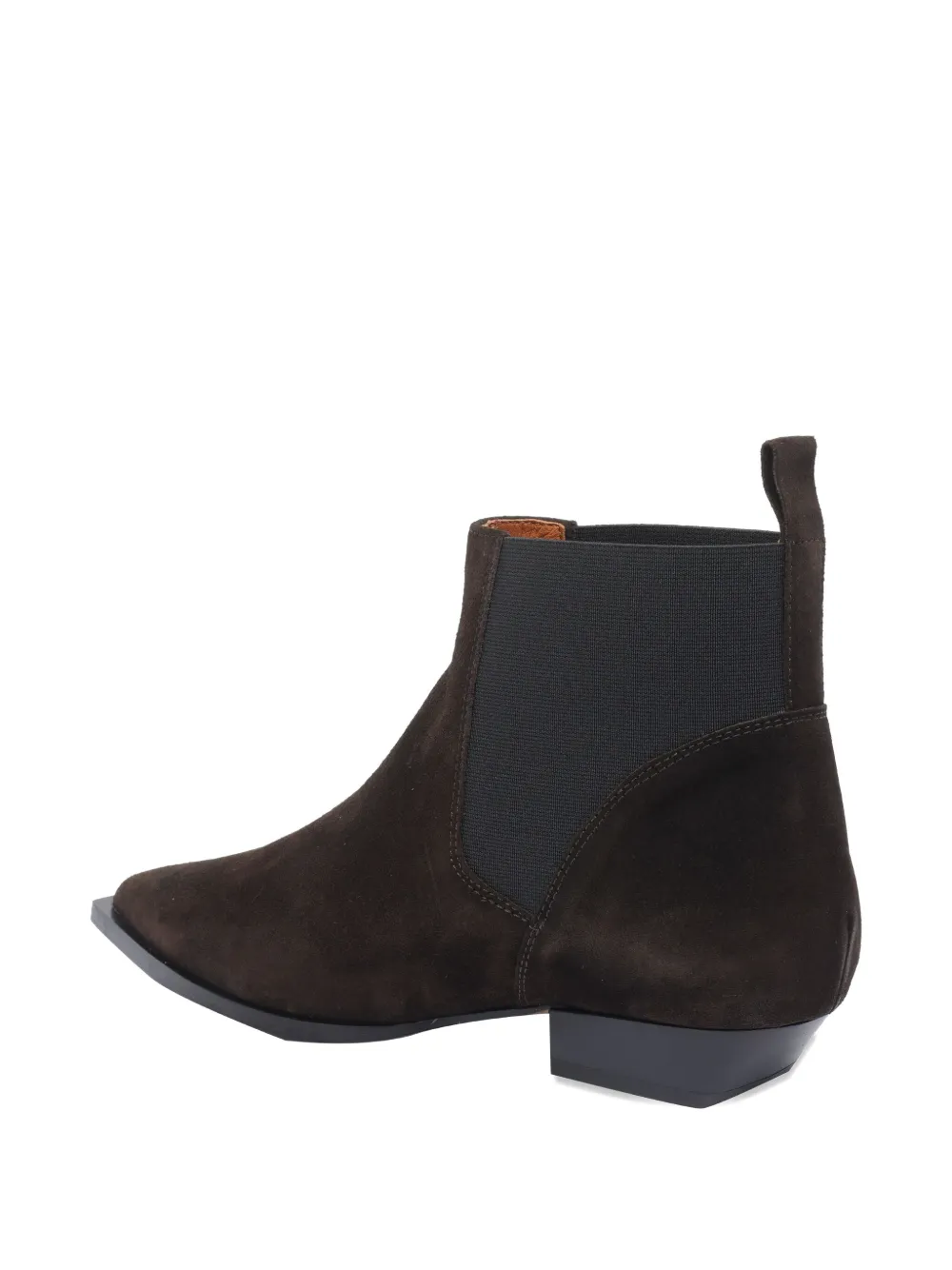 Angel Alarcon 25mm Pointed-toe Boots In Brown