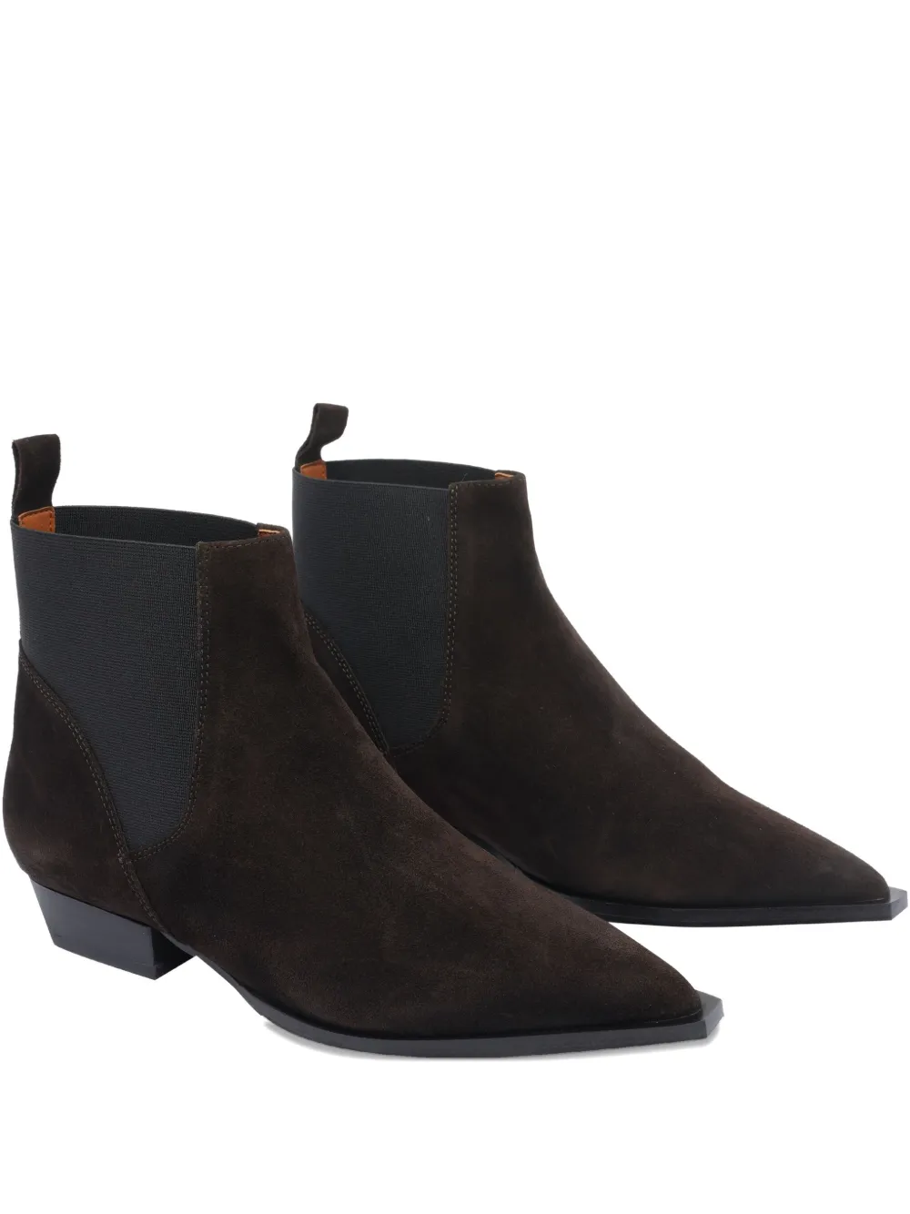ANGEL ALARCON 25mm pointed-toe boots | Brown | Image 1