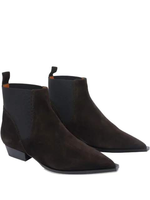 ANGEL ALARCON 25mm pointed-toe boots