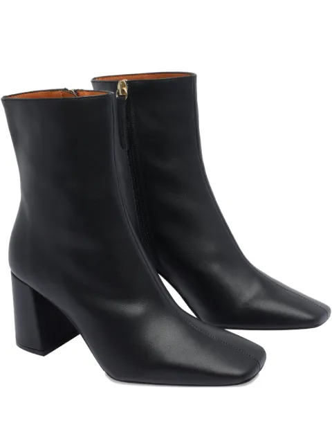 ANGEL ALARCON 75mm square-toe boots