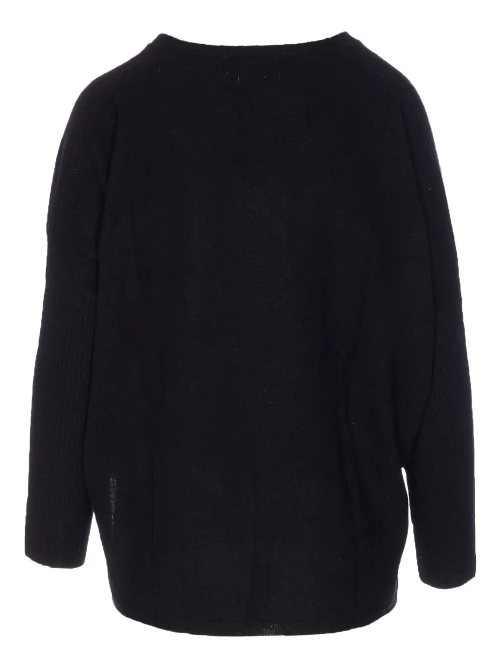 Not Shy V-neck Cashmere Sweater In Black