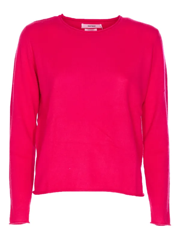 Not Shy crew-neck Cashmere Sweater Pink FARFETCH SK - Main Image