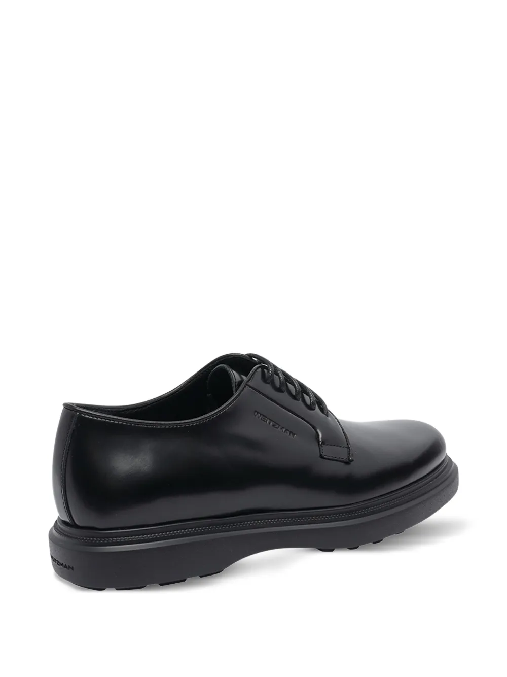 Stuart Weitzman Veterschoenen met ronde neus Zwart