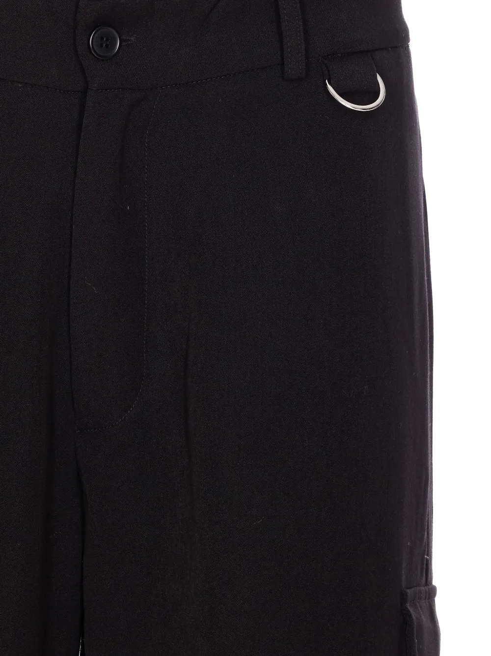 Family First Cargo-pocket Trousers In Black