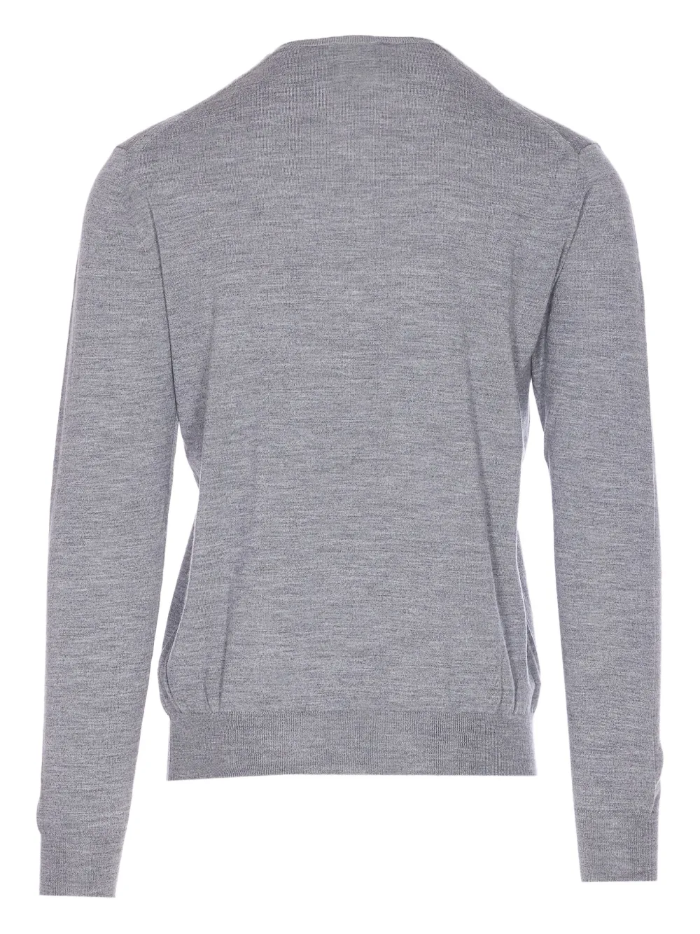 Hosio long-sleeve crew-neck sweater - Grijs