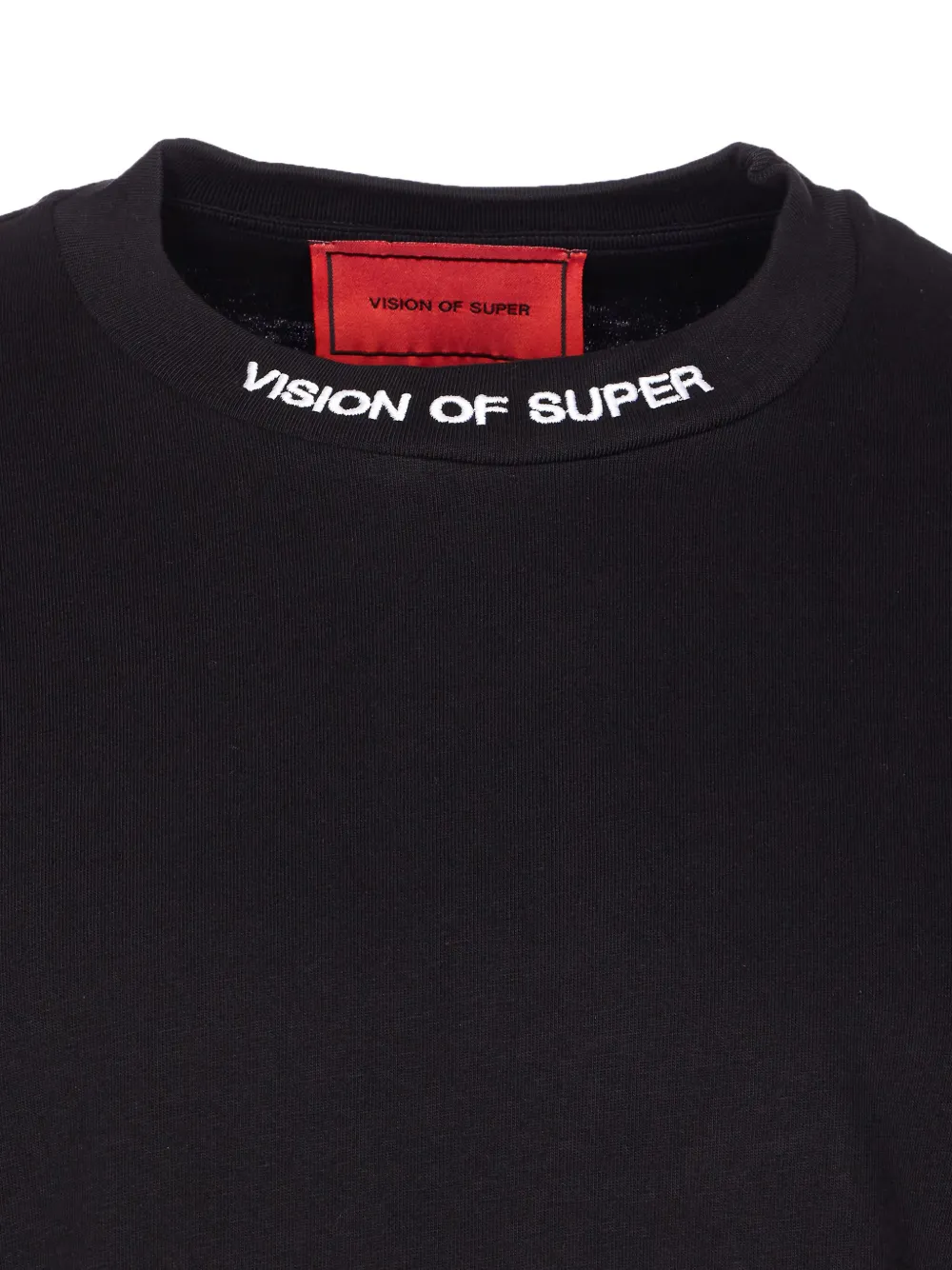 Vision Of Super T-shirt met geborduurd logo Zwart