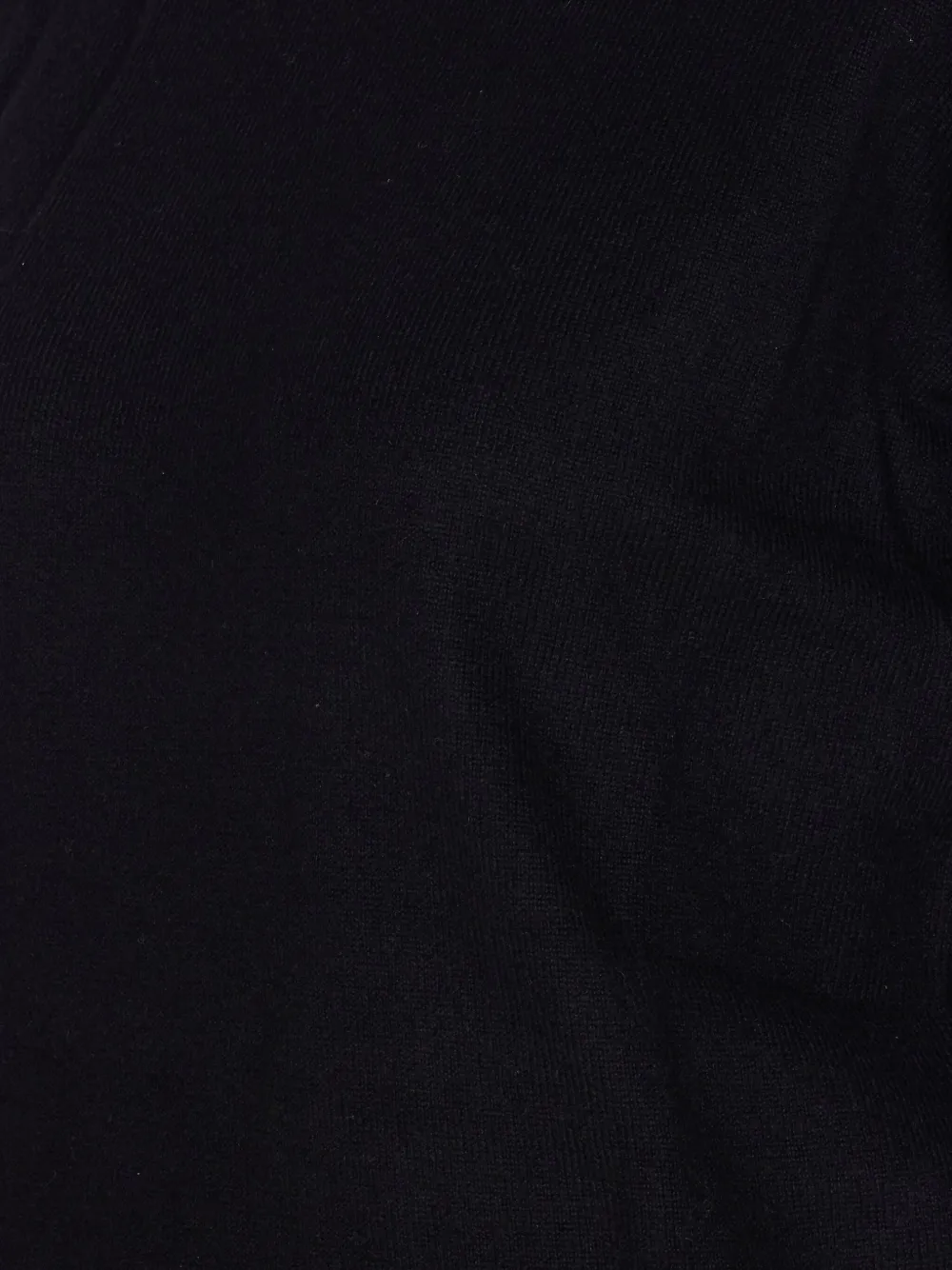 NOTSHY Kasjmier trui met ronde hals Zwart