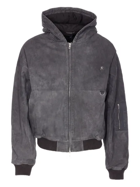 Represent chamarra bomber con capucha