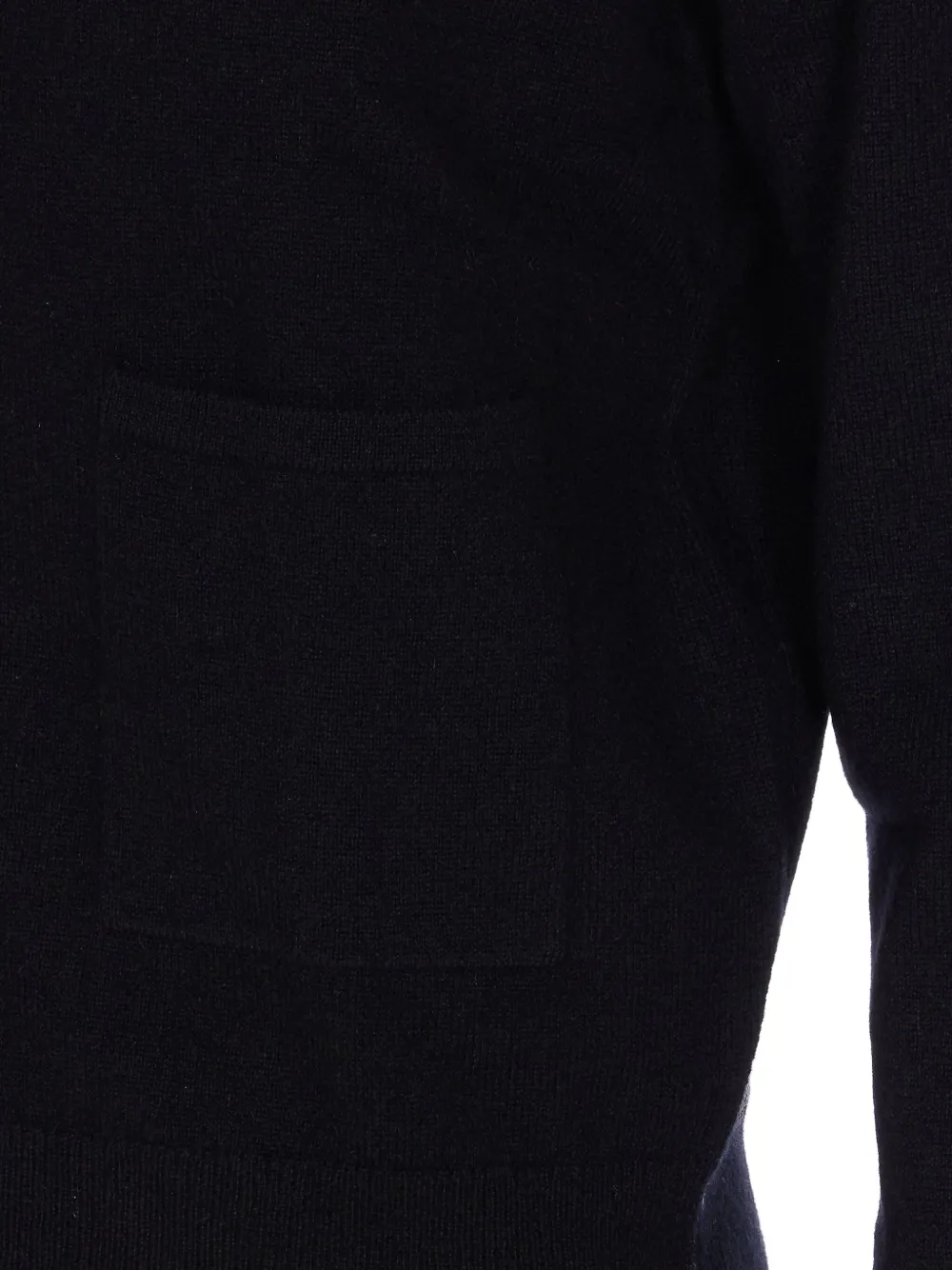 Not Shy Button-front Pocket Cardigan In Black