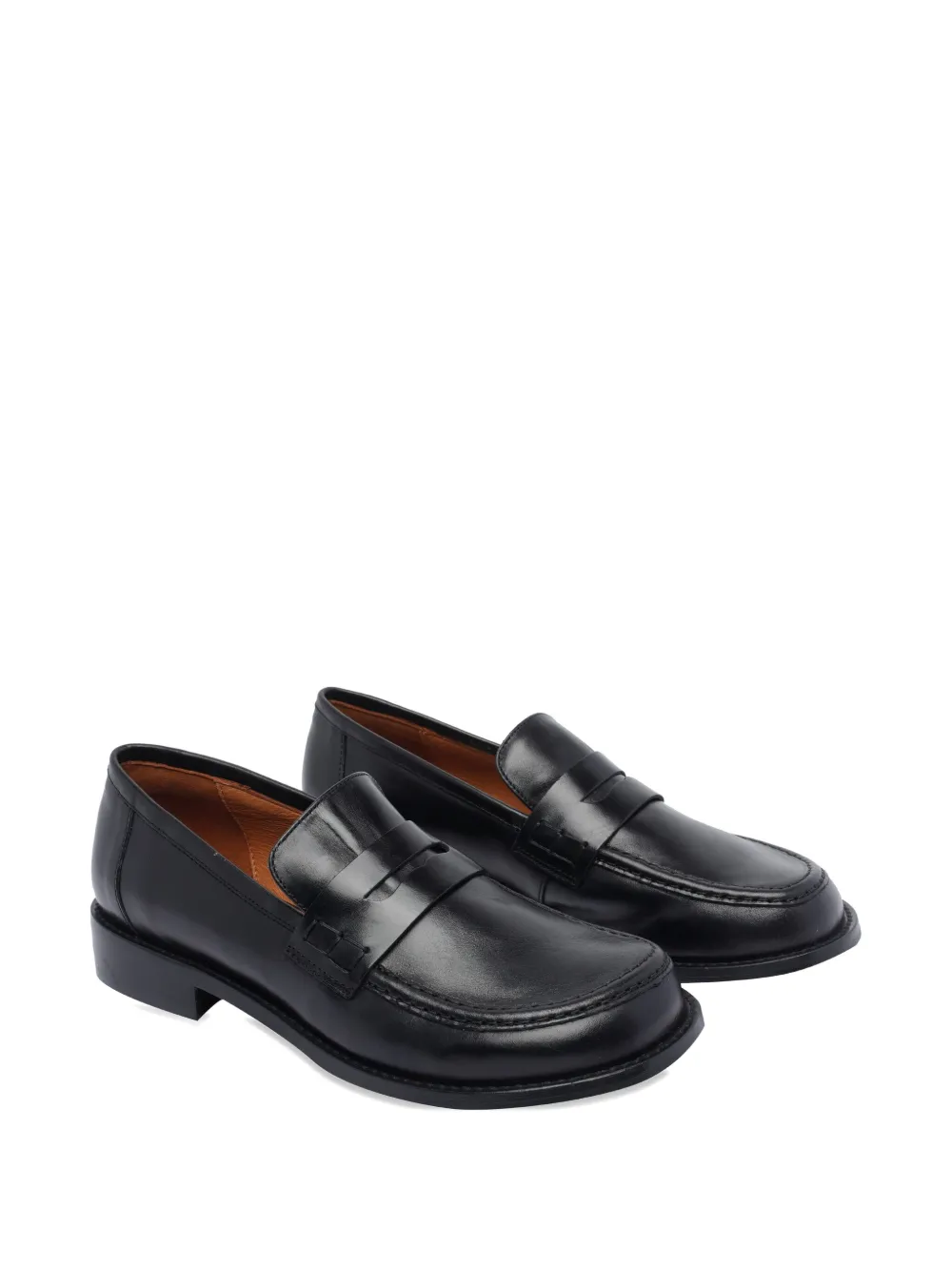 ANGEL ALARCON penny leather loafers | Image 2