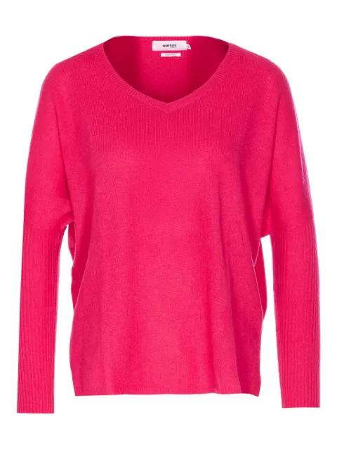 Not Shy V-neck cashmere sweater