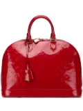 Louis Vuitton Pre-Owned 2012 Monogram Vernis Alma GM handbag - Red
