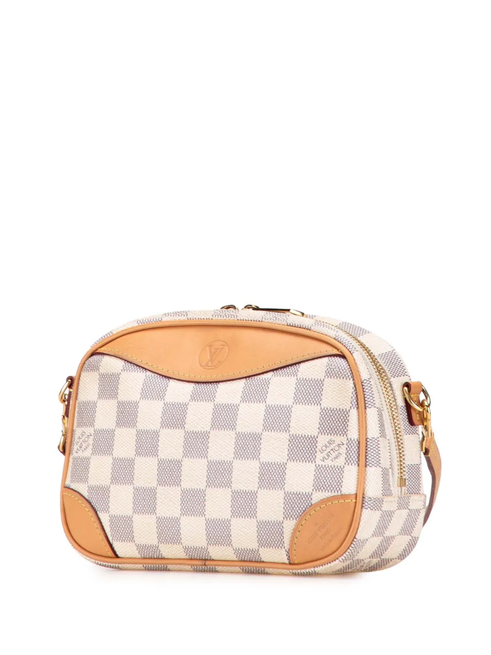 2020 Damier Azur Mini Deauville Crossbody Bag
