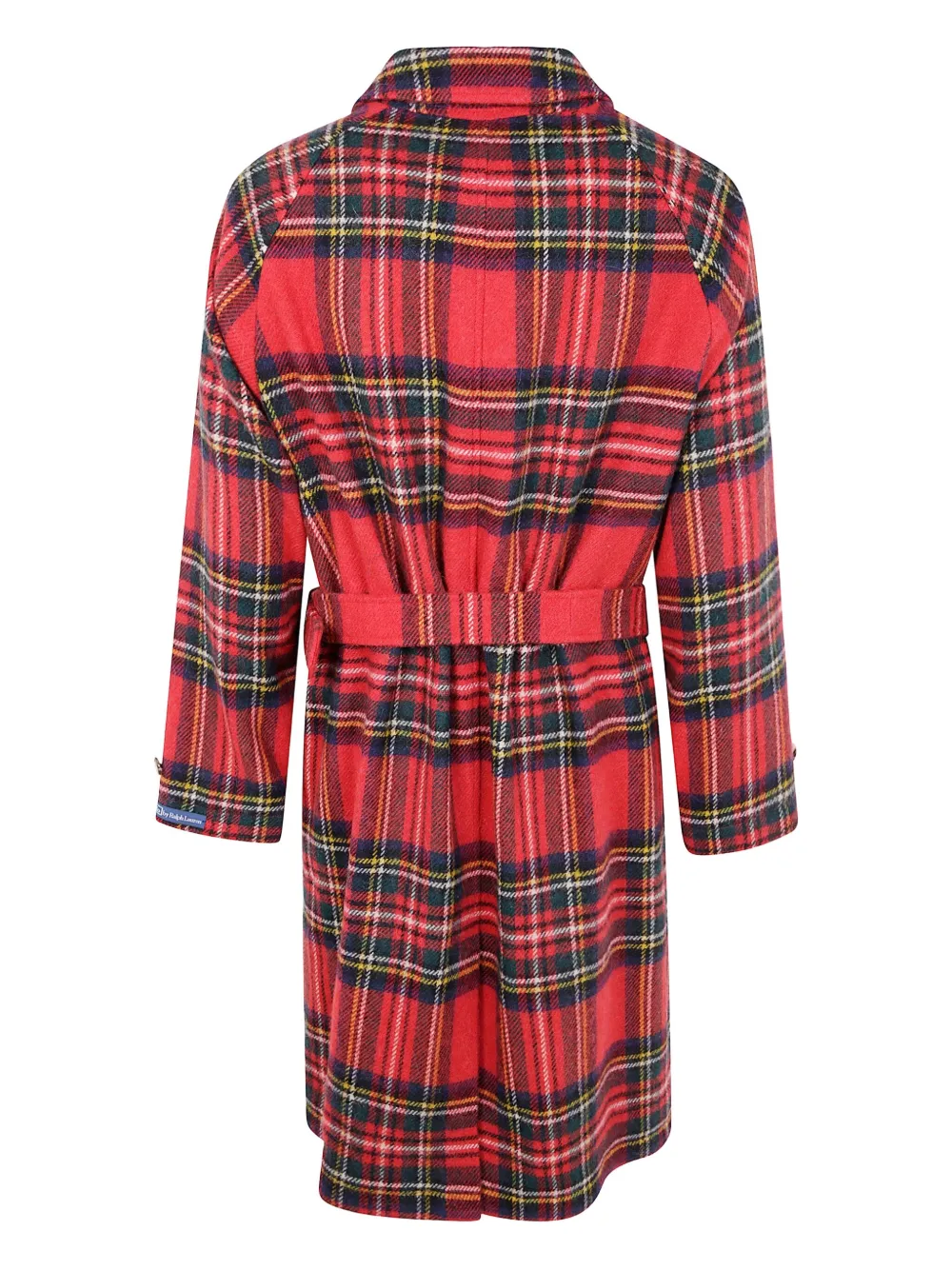 Polo Ralph Lauren Balm Single Breasted Top Coat Clothing In Red