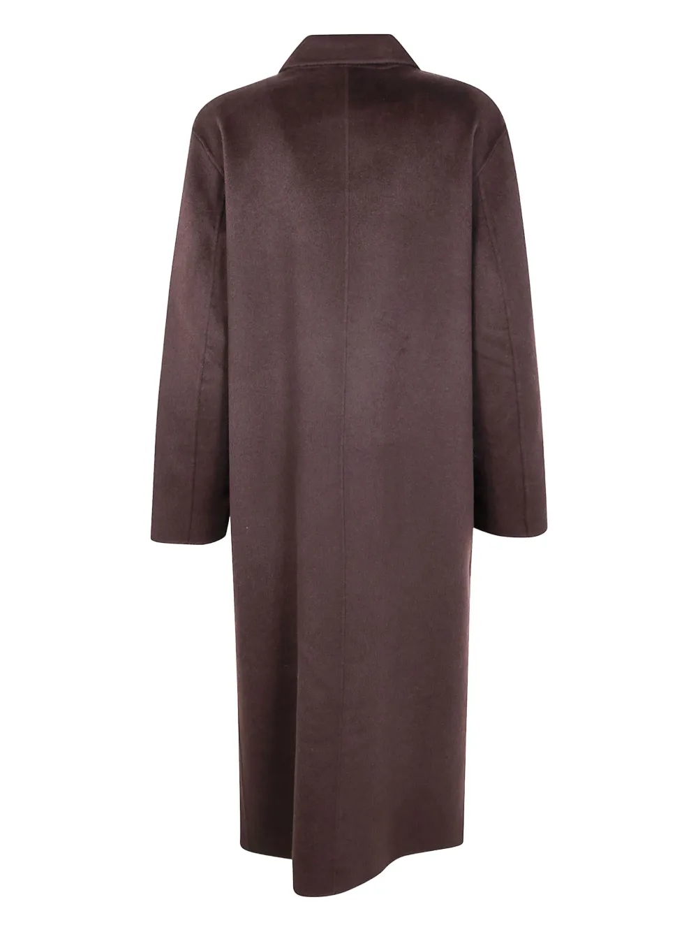 Filippa K Double-breasted Wool Coat In Brown