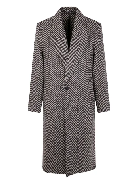Emporio Armani herringbone coat
