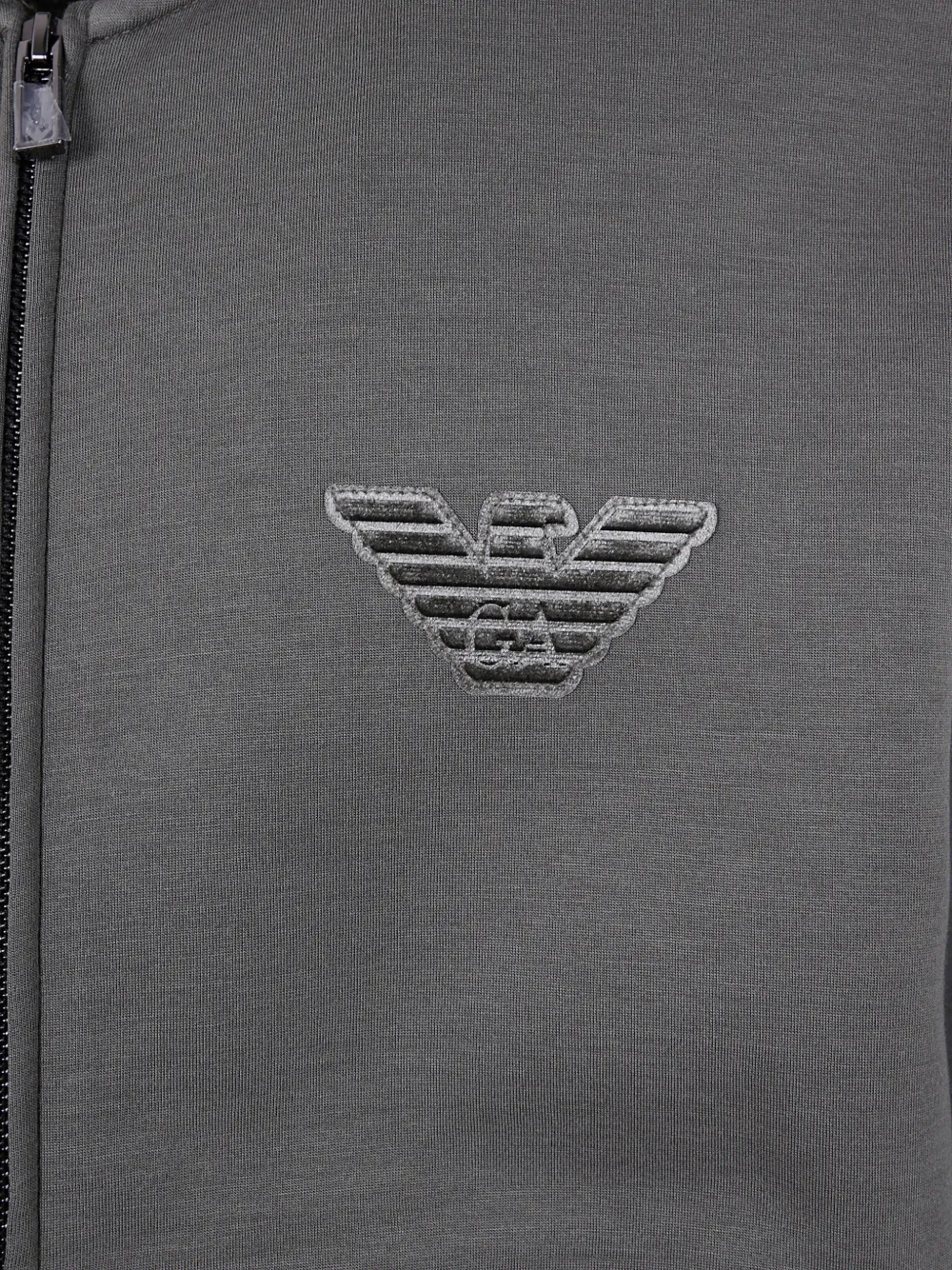 Emporio Armani Bomberjack met adelaar-applicatie Zwart