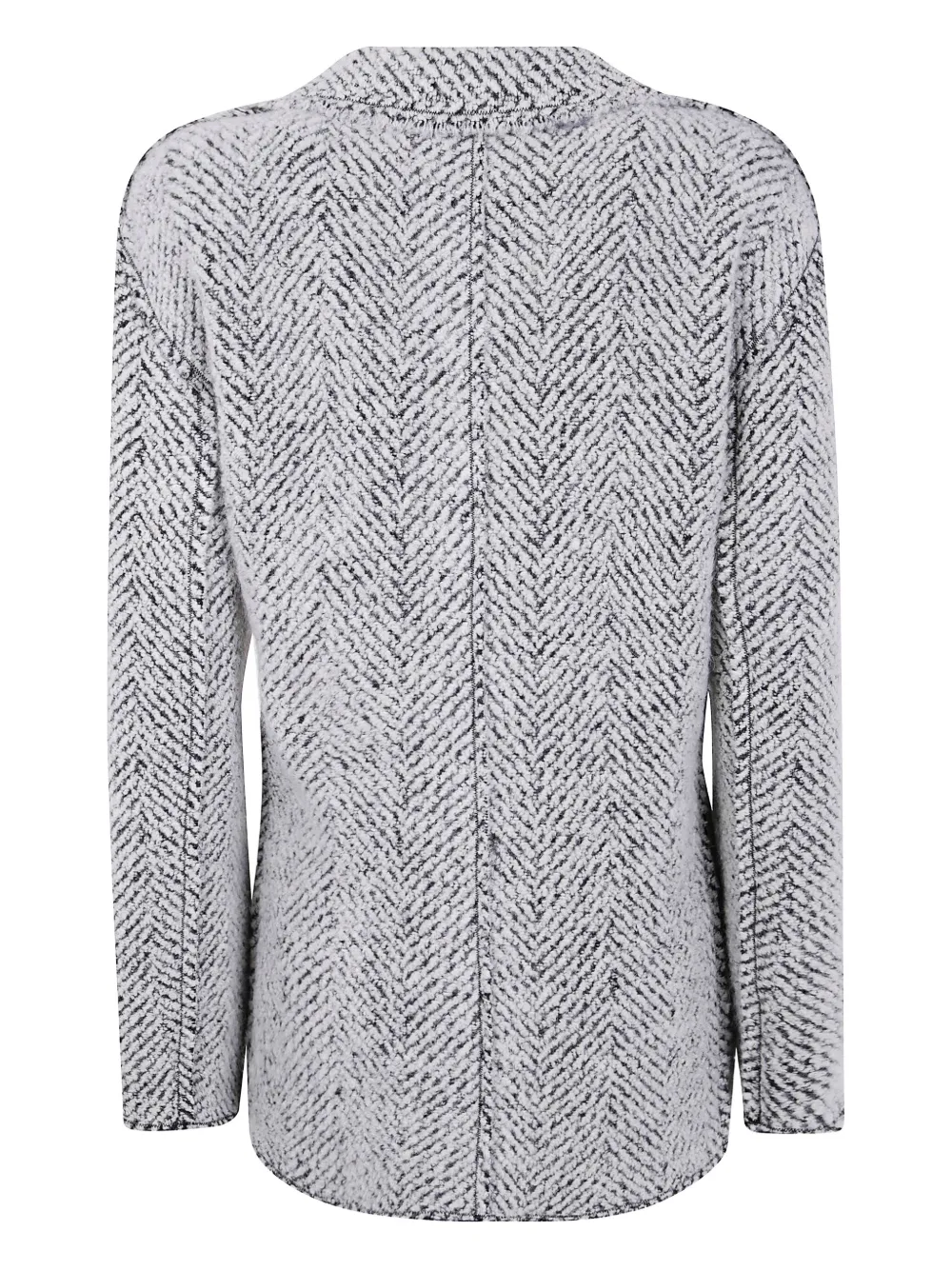 Alberta Ferretti herringbone-pattern jacket | Tweed Jackets | Image 2