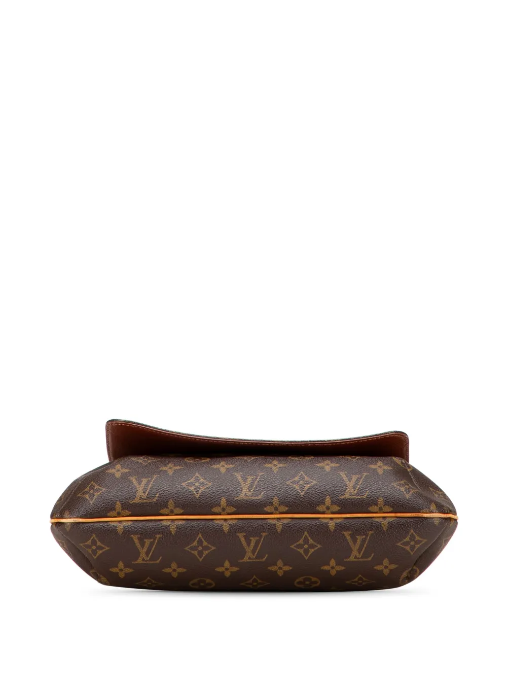 Pre-owned Louis Vuitton 2001 Monogram Musette Salsa Gm Crossbody Bag In Brown