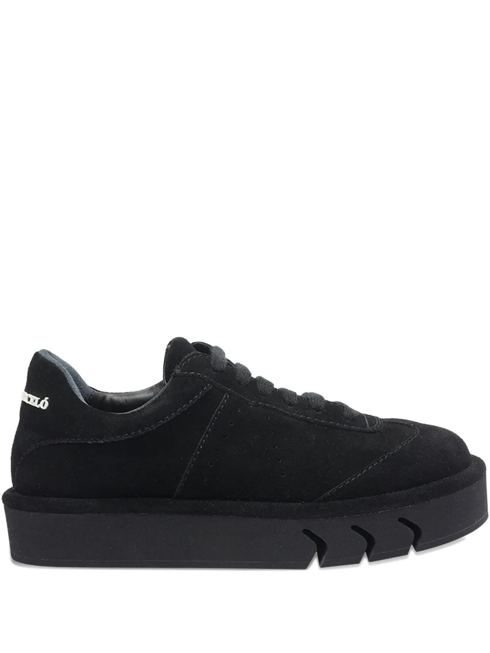 Paloma Barceló Aine suede sneakers | Black | Image 1
