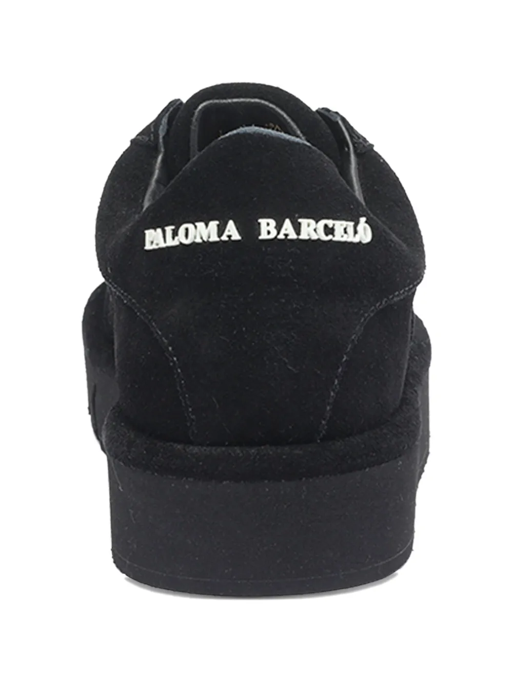 Paloma Barceló Aine suede sneakers Black