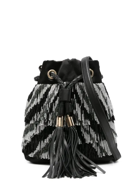 PUCCI beaded-fringe bucket bag