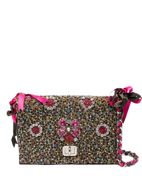 Le Silla crystal-embellished shoulder bag