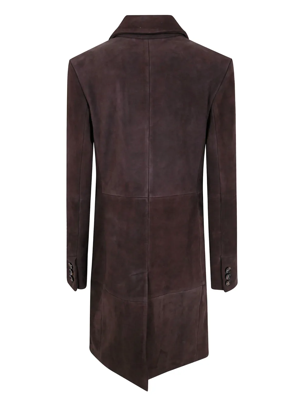 The Jackie Leathers suede button-fastening coat | Leather Jackets | Image 2