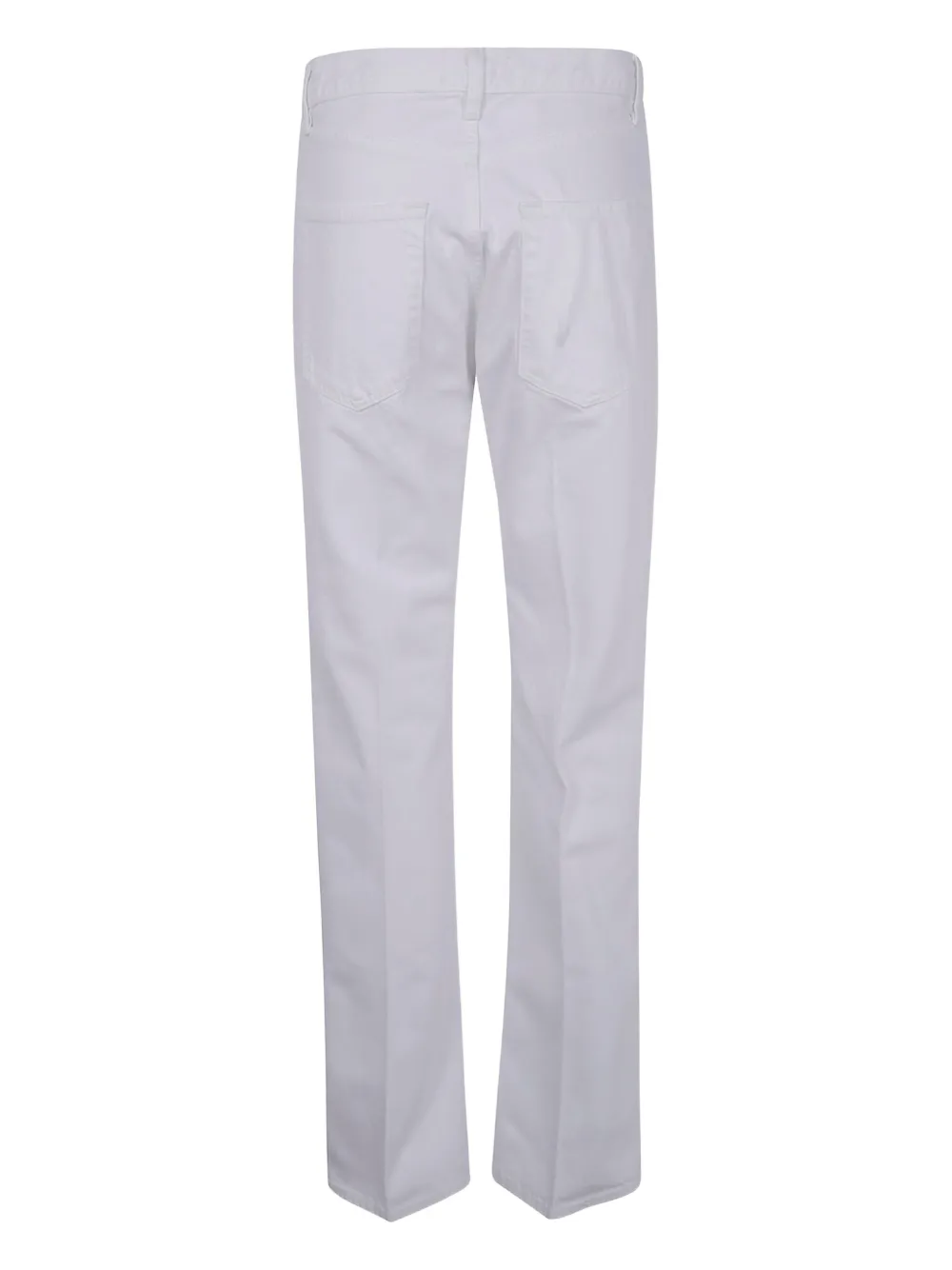 FRAME Jeans met persplooi - Wit