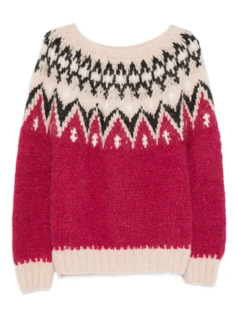 FRANTIC Fair Isle wool sweater