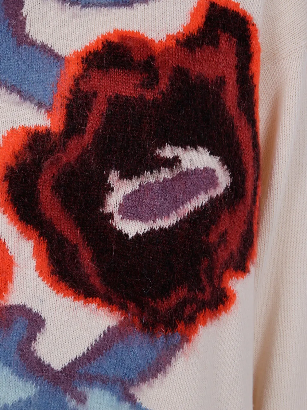 Paul Smith Womens Knitted Sweater Crew Neck In Brown
