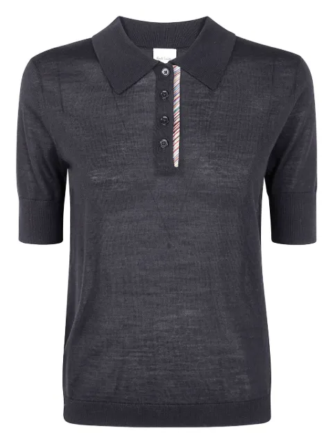 Paul Smith short-sleeve buttoned polo shirt