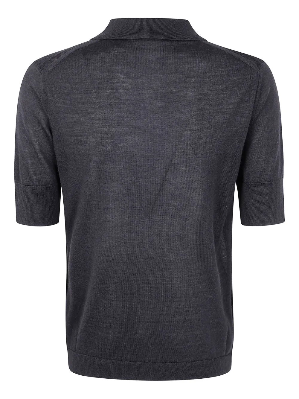 Paul Smith Poloshirt met knopen - Zwart