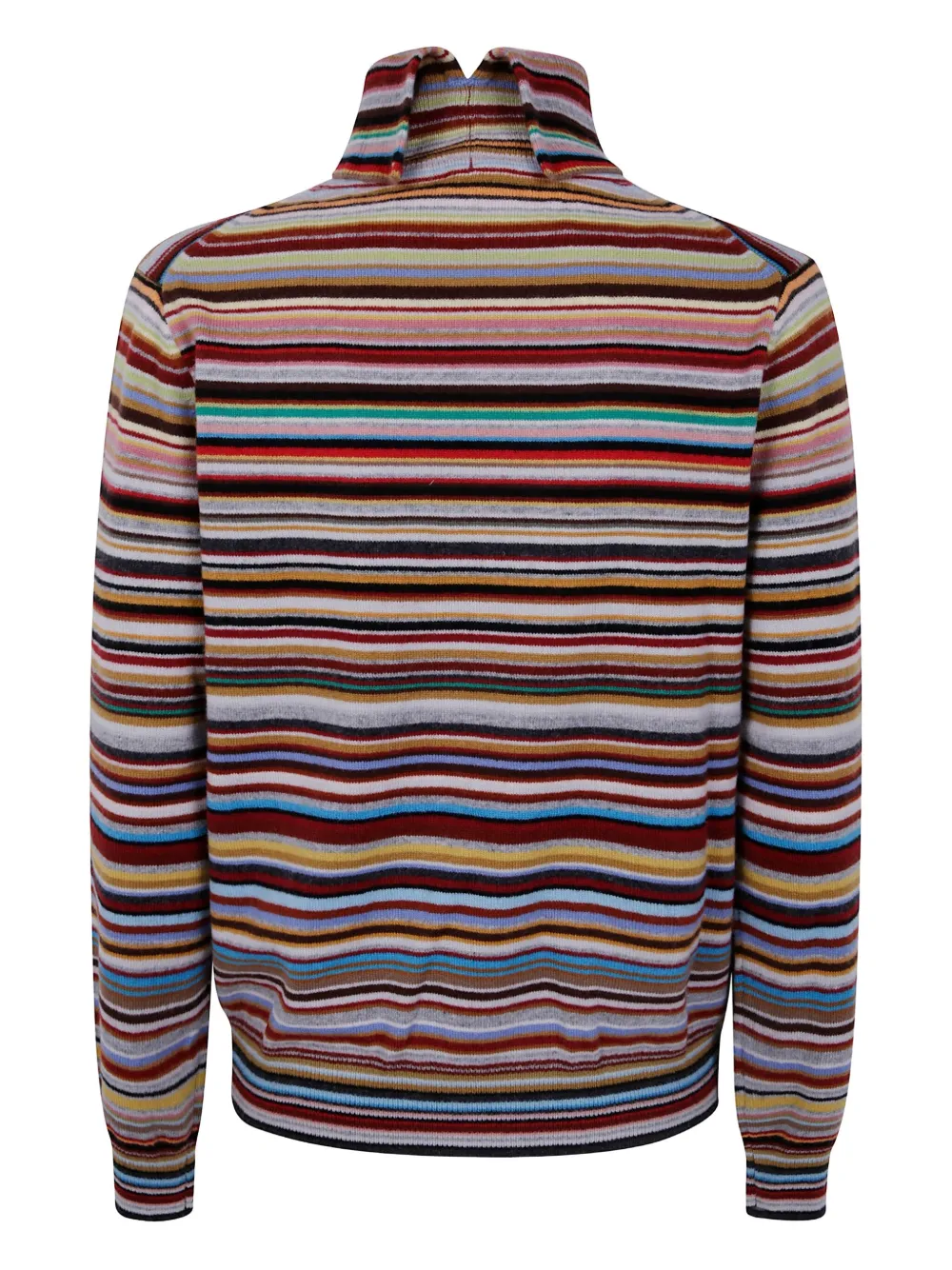 Paul Smith Signature Stripe turtleneck sweater | Knitted Sweaters | Image 2