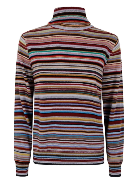 Paul Smith Signature Stripe turtleneck sweater