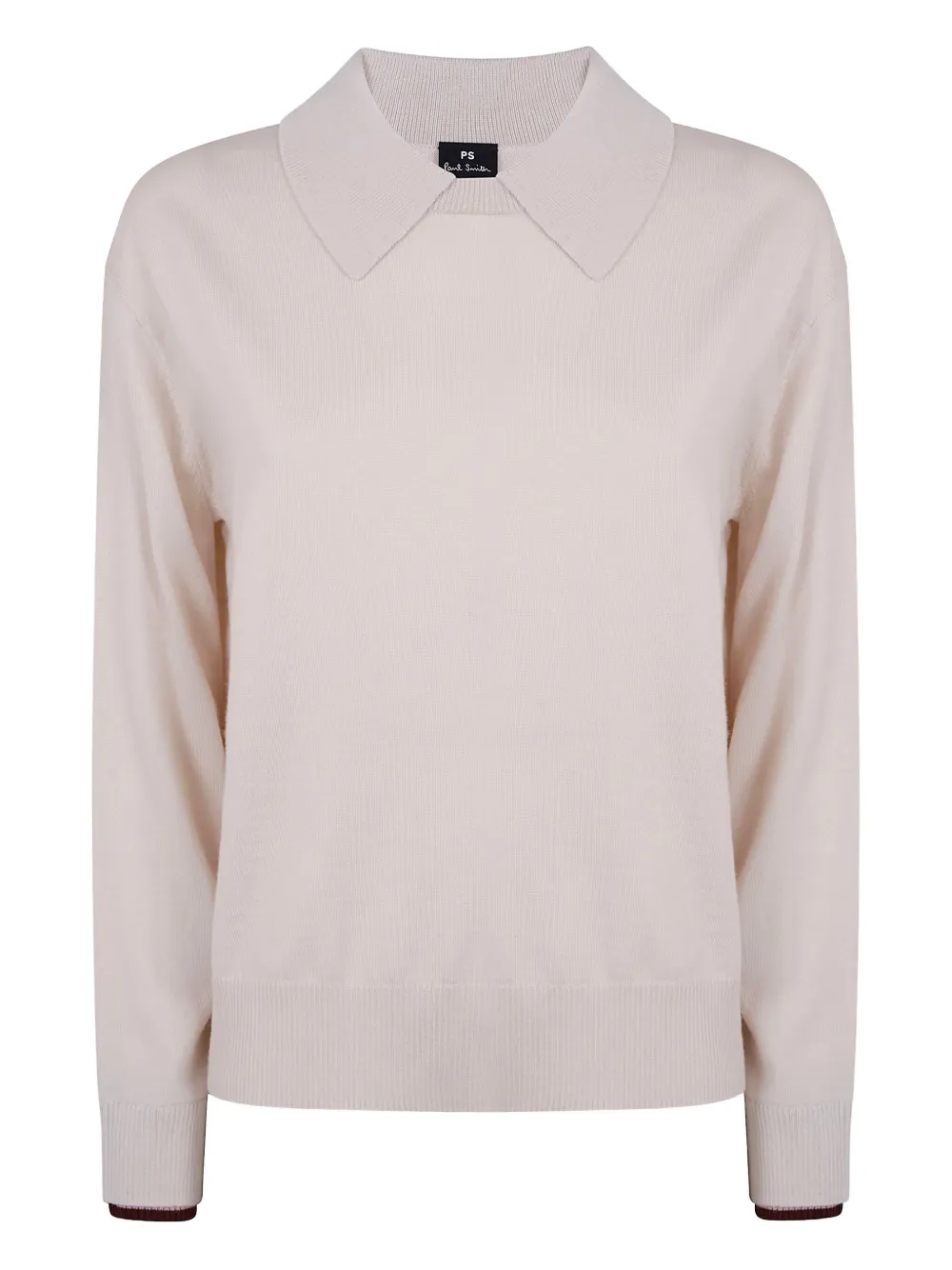 Paul Smith polo-collar wool sweaters - ニュートラル Paul Smith polo-collar wool sweaters - ニュートラル