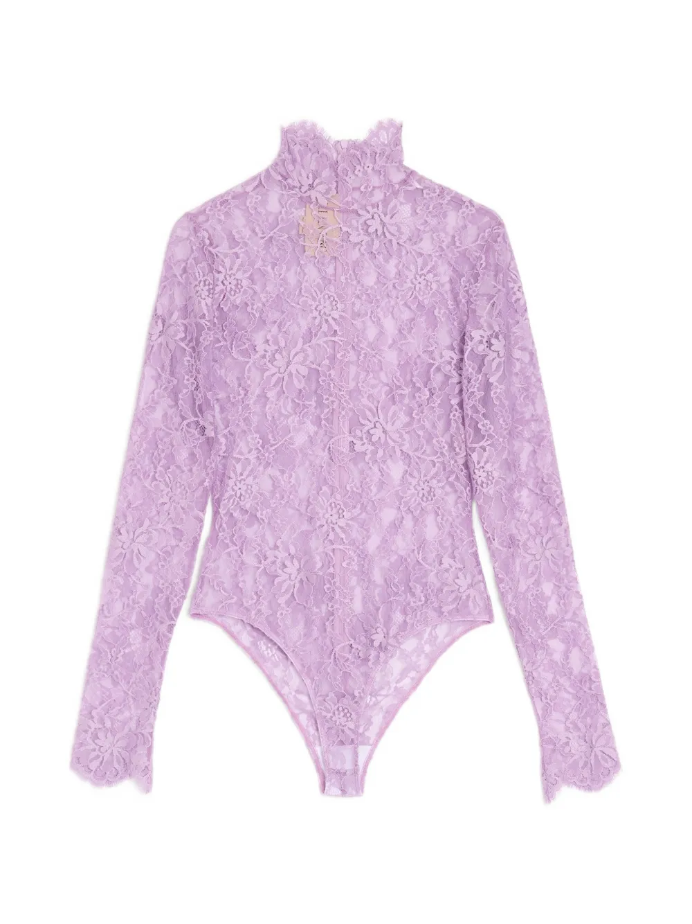 Valentino Garavani Body met bloemenkant Paars