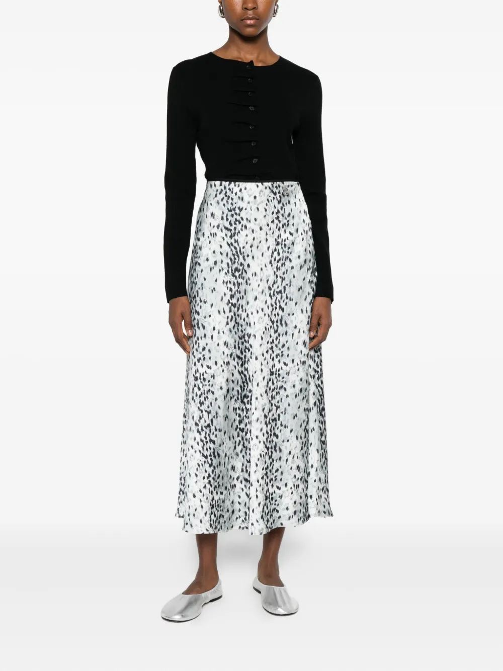 Karl Lagerfeld Rok met print - Wit