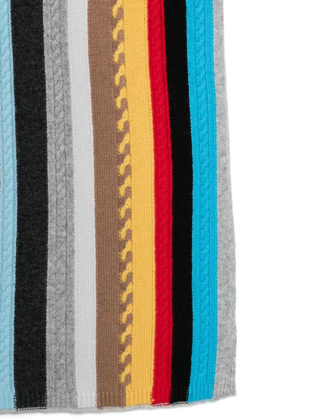 Paul Smith Gestreepte sjaal - Zwart