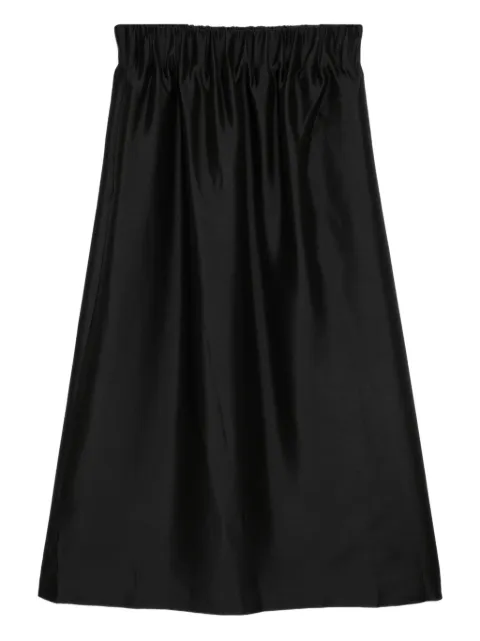 YEAREAST gathered-detail skirt