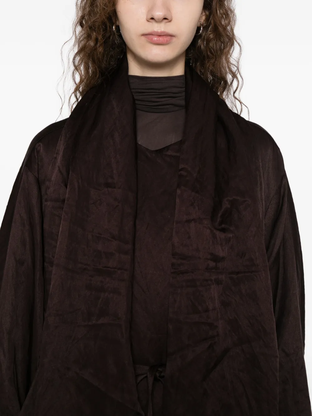 Yeareast Padded Coat In Brown