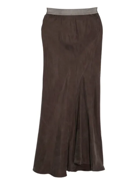 YEAREAST bias-cut skirt